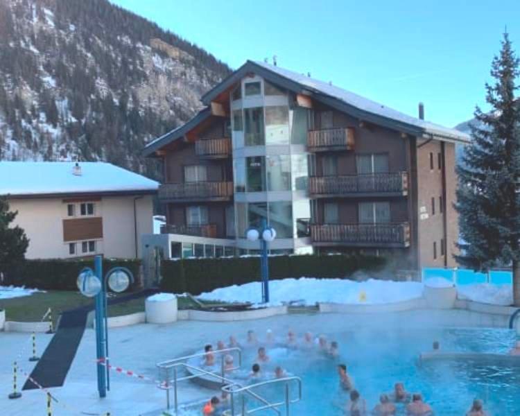 Hotel Viktoria-Leukerbad-Therme Экстерьер фото