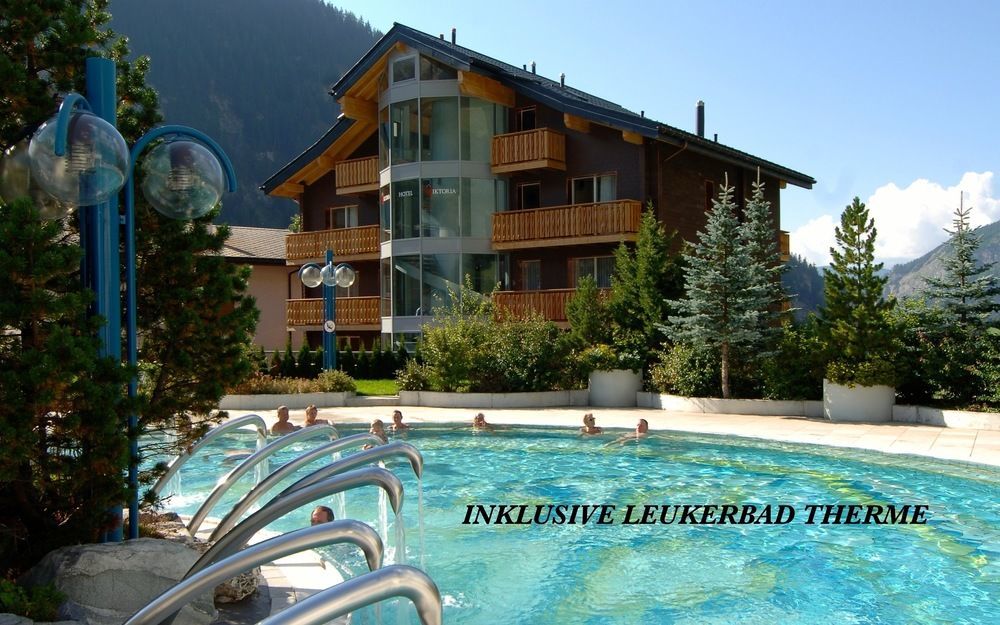 Hotel Viktoria-Leukerbad-Therme Экстерьер фото