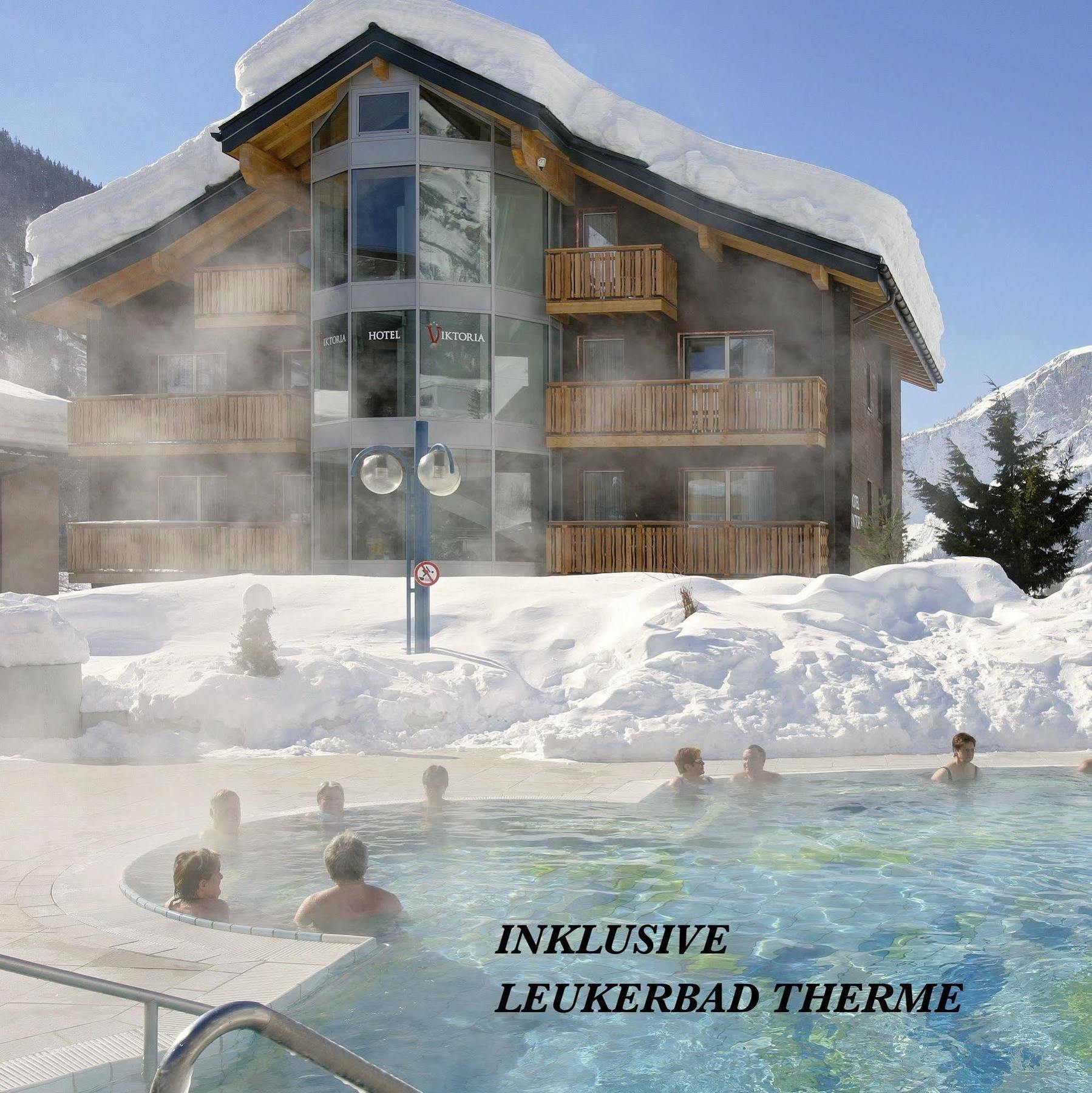 Hotel Viktoria-Leukerbad-Therme Экстерьер фото