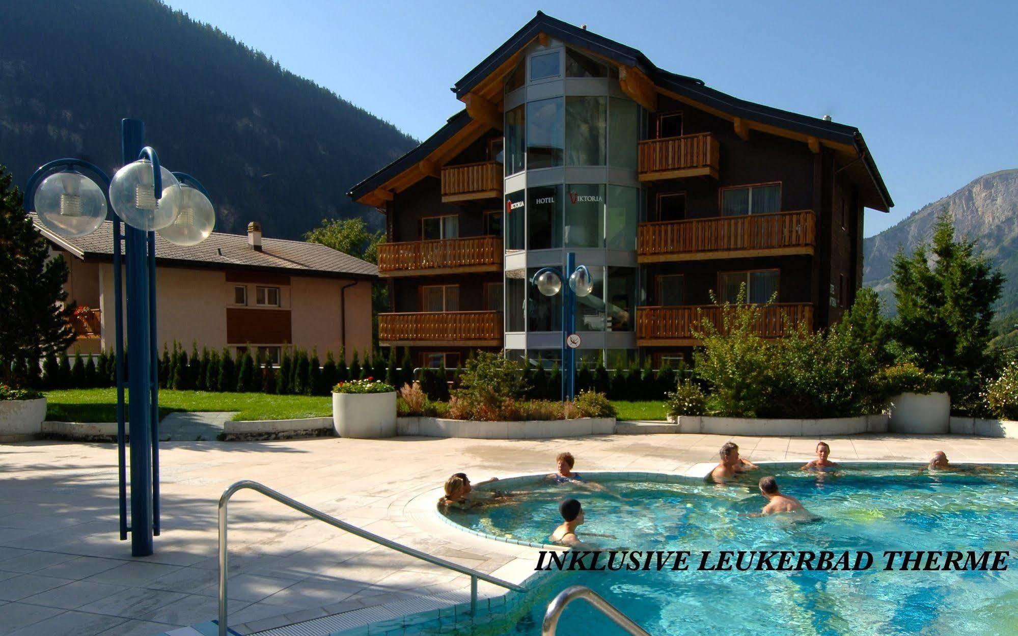 Hotel Viktoria-Leukerbad-Therme Экстерьер фото